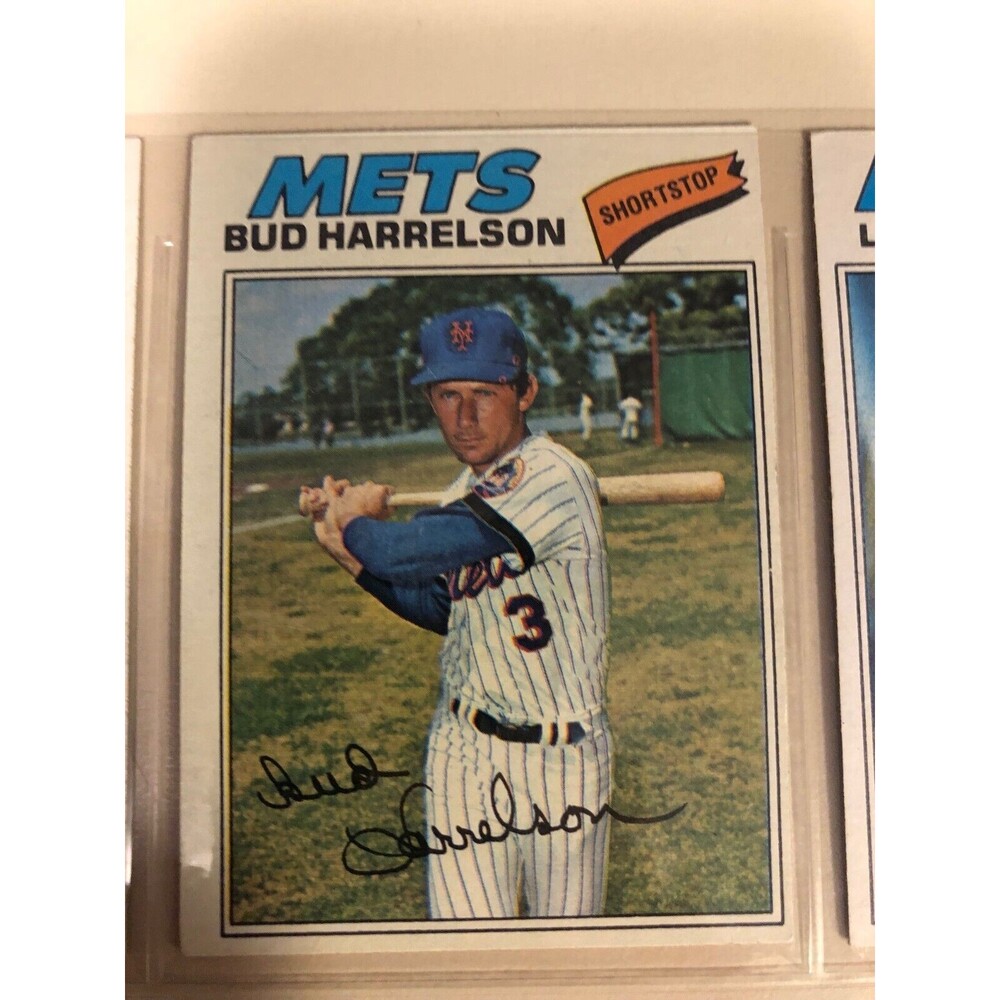 1977 Topps #44 Bud Harrelson - New York Mets - Shortstop